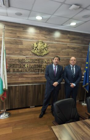 Областният управител Михаил Кашеров и министър Шишков обсъдиха ВиК проекта за Нова Загора