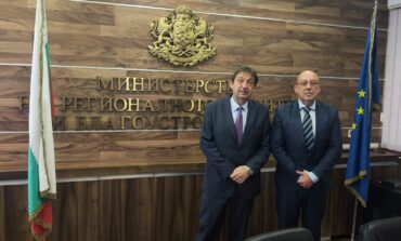Областният управител Михаил Кашеров и министър Шишков обсъдиха ВиК проекта за Нова Загора
