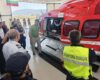 Съвместно учение за оказване на медицинска помощ по въздуха край Сливен